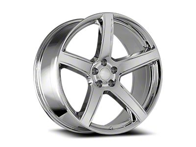 OE Concept Hellcat HC2 Replica Chrome Wheel; 22x9.5; 15mm Offset (08-23 RWD Challenger, Excluding Widebody)