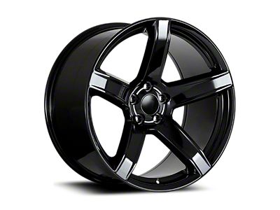 OE Concept Hellcat HC2 Replica Gloss Black Wheel; 20x9.5; 15mm Offset (08-23 RWD Challenger, Excluding Widebody)
