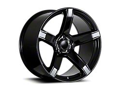 OE Concept Hellcat HC2 Replica Gloss Black Wheel; 22x9.5; 15mm Offset (08-23 RWD Challenger, Excluding Widebody)