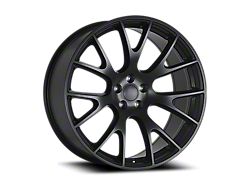 OE Concept Hellcat SRT Replica Satin Black Wheel; Rear Only; 20x10; 27mm Offset (08-23 RWD Challenger, Excluding Widebody)