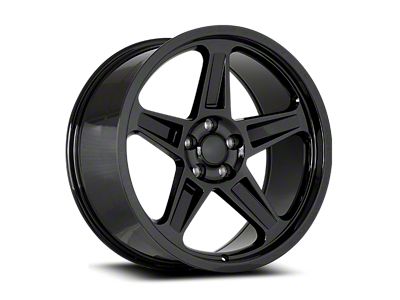 OE Concept Dodge Demon Replica Gloss Black Wheel; Rear Only; 20x10.5; 22mm Offset (11-23 RWD Charger, Excluding Widebody)
