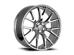 OE Concept Hellcat SRT Replica Chrome Wheel; 22x9; 15mm Offset (11-23 RWD Charger, Excluding Widebody)