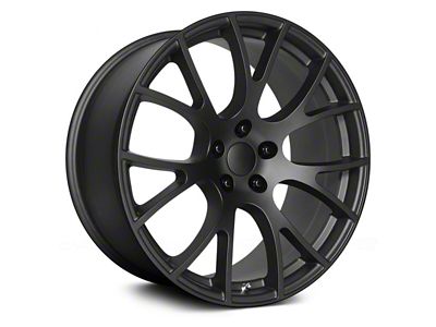 OE Performance 161 Satin Black Wheel; 20x9.5 (06-10 RWD Charger)