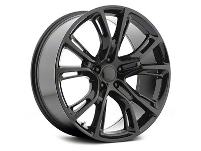 OE Performance 137 Gloss Black Wheel; 20x9; 34mm Offset (17-23 AWD Challenger)