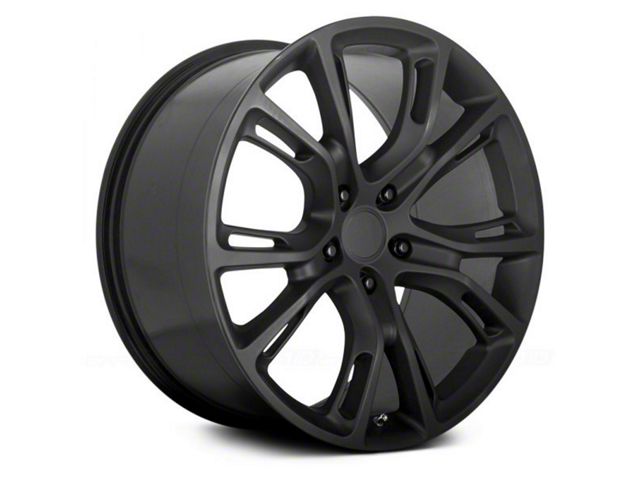 OE Performance 137 Satin Black Wheel; 20x9; 34mm Offset (11-23 AWD Charger)