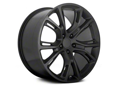 OE Performance 137 Satin Black Wheel; 20x9; 34mm Offset (11-23 AWD Charger)