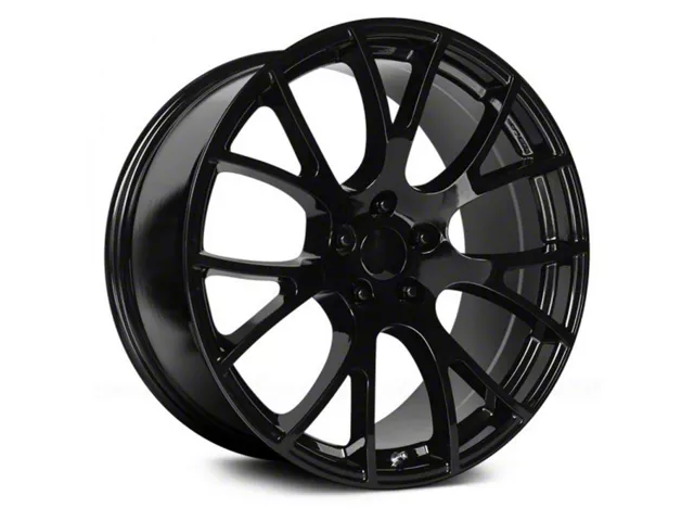 OE Performance 161 Gloss Black Wheel; 20x9.5 (11-23 RWD Charger, Excluding Widebody)