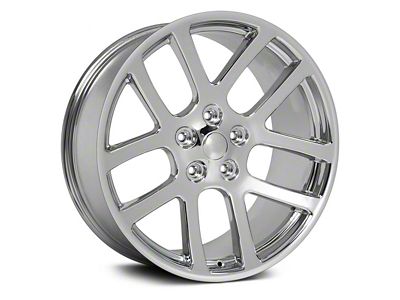 OE Revolution 107 Chrome Wheel; 20x9; 20mm Offset (06-10 RWD Charger)