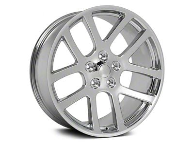 OE Revolution 107 Chrome Wheel; 20x9 (08-23 RWD Challenger, Excluding Widebody)