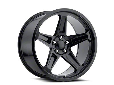 OE Revolution D-12 Gloss Black Wheel; 20x9; 20mm Offset (08-23 RWD Challenger, Excluding Widebody)