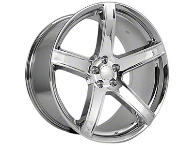 OE Revolution HC-2 Chrome Wheel; 20x9 (08-23 RWD Challenger, Excluding Widebody)