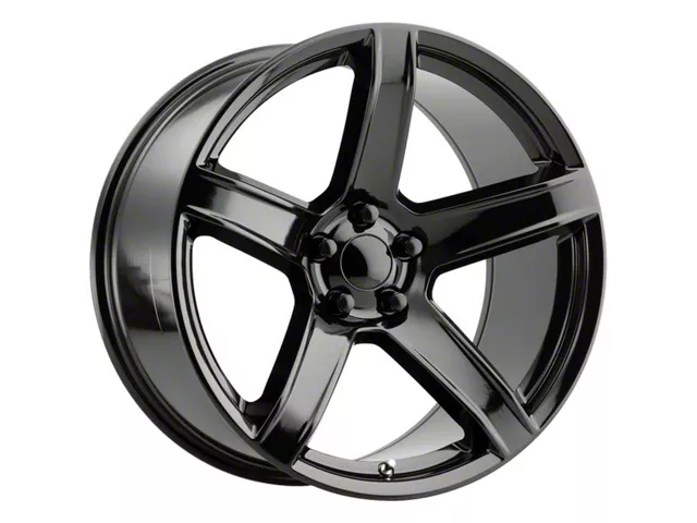 OE Revolution HC-2 Gloss Black Wheel; 20x9 (08-23 RWD Challenger, Excluding Widebody)