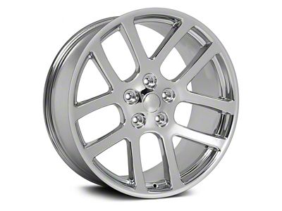 OE Revolution 107 Chrome Wheel; 20x9 (11-23 RWD Charger, Excluding Widebody)