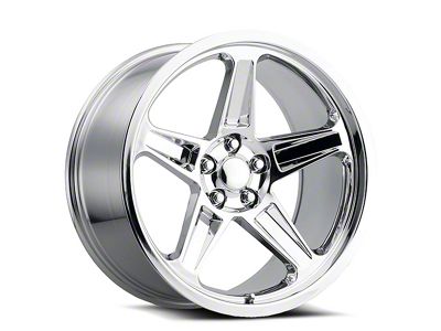 OE Revolution D-12 Chrome Wheel; 20x9; 20mm Offset (11-23 RWD Charger, Excluding Widebody)