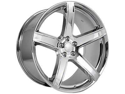 OE Revolution HC-2 Chrome Wheel; 20x9; 20mm Offset (11-23 RWD Charger, Excluding Widebody)