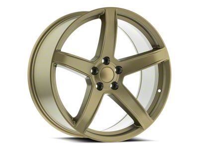 OE Revolution HC-2 Matte Bronze Wheel; 20x9; 20mm Offset (11-23 RWD Charger, Excluding Widebody)
