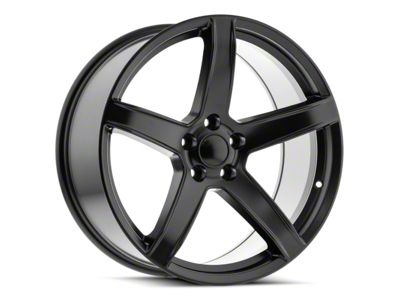 OE Revolution HC-2 Satin Black Wheel; 20x9 (11-23 RWD Charger, Excluding Widebody)