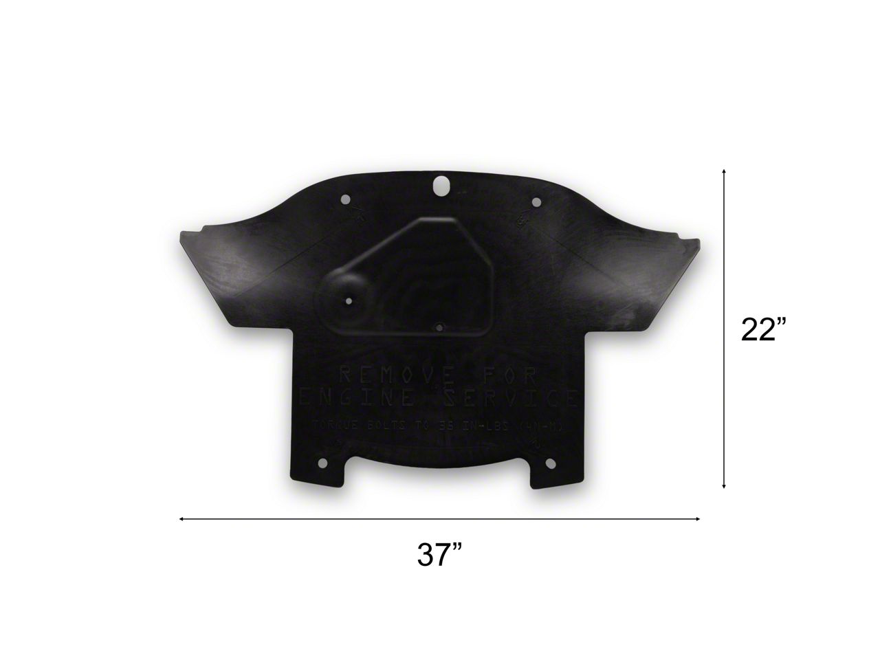 Engine Splash Shield For Dodge Challenger 2013-2023 – Front Rearward Underbody Cover