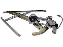 Power Window Motor and Regulator Assembly; Front Driver Side (94-04 Mustang)