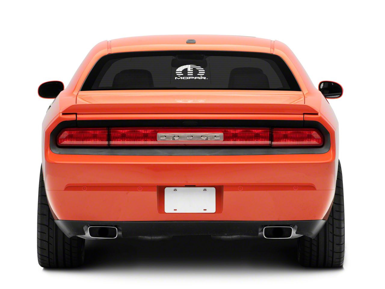 Mopar Licensed by SEC10 Challenger M Flag Decal; White CH16489 (08