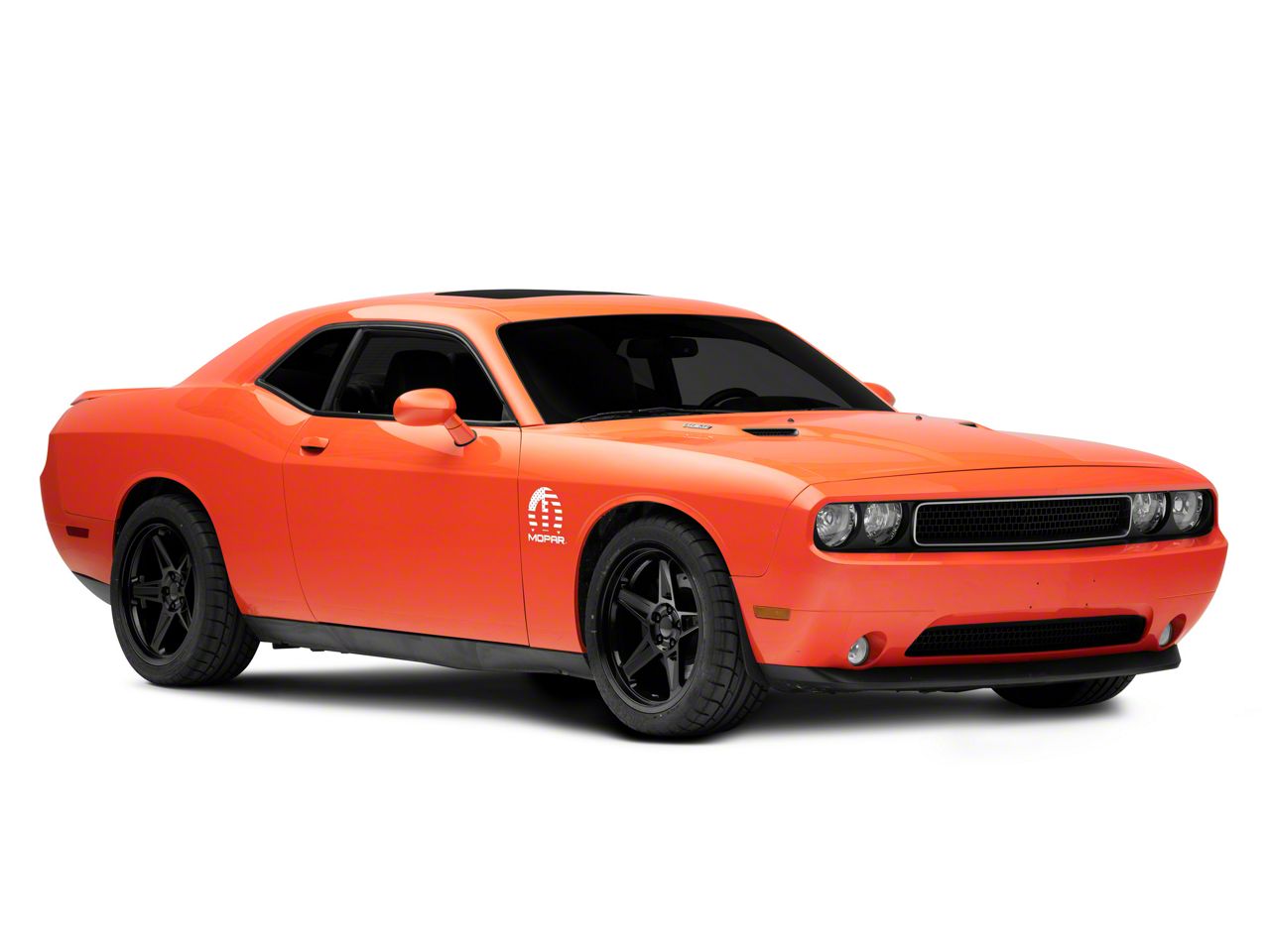 Mopar Licensed by SEC10 Challenger M Flag Decal; White CH16489 (08