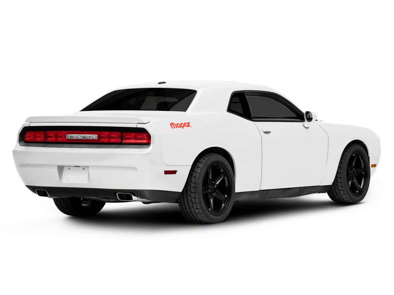 Mopar Licensed by SEC10 Challenger Decal; Red CH16485 (08-13 Mopar Licensed by SEC10 Challenger Decal; Red CH16485 (08-13