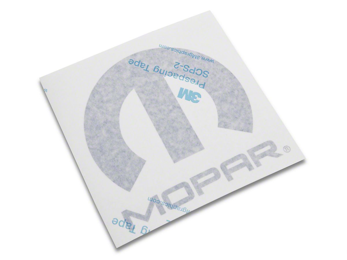 Officially Licensed MOPAR Challenger Mopar M Decal; Blue CH16480 