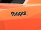 Officially Licensed MOPAR Decal; Matte Black (06-14 Charger)