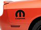 Officially Licensed MOPAR M Decal; Black (06-14 Charger)