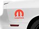Officially Licensed MOPAR M Decal; Red (06-14 Charger)
