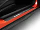 Officially Licensed MOPAR Door Sill Body Shield Decal; Real Flag (08-13 Challenger)