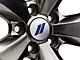 Officially Licensed MOPAR Hash Mark Wheel Cap Decal; Blue (08-13 Challenger)