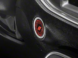 Mopar Licensed by SEC10 Push Button Start Decal with Hash Marks (15-23 Challenger)