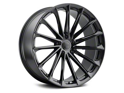 Ohm Proton Gloss Black Wheel; 20x10; 35mm Offset (10-15 Camaro)