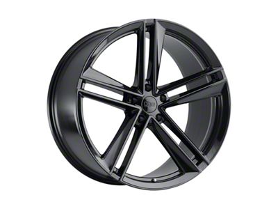 Ohm Lightning Gloss Black Wheel; 20x10 (16-24 Camaro)