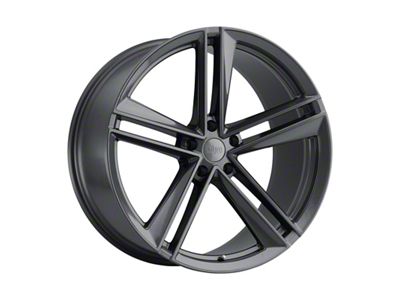 Ohm Lightning Gloss Gunmetal Wheel; 20x10; 35mm Offset (16-24 Camaro)