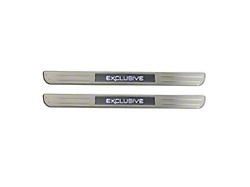 OMAC Illuminated Door Sill Scuff Plates with Sport Logo (05-19 Corvette C5 & C6)