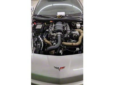 On3 Performance Single Turbo System with 7675 BMF Billet Wheel Journal Bearing Turbo (05-13 Corvette C6, Excluding ZR1)