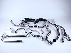 On3 Performance Forward Facing Single Turbo System with 6466 Billet Wheel Dual Ball Bearing Turbo (96-04 Mustang GT)