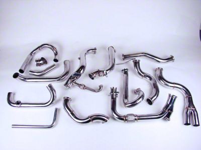 On3 Performance Single Turbo 7675 BMF Billet Wheel Ceramic Ball Bearing Turbo (05-09 Mustang GT)