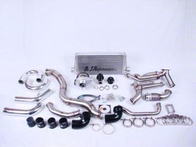 On3 Performance Single Turbo System with 76mm BMF Billet Wheel Ceramic Ball Bearing Turbo (87-93 Mustang w/ LSX Swap)