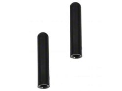 Door Lock Pins; Black (79-14 Mustang)