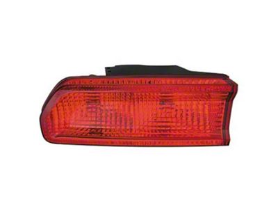 OPR Tail Light; Black Housing; Red Lens; Driver Side (08-14 Challenger)