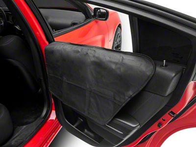 OPR Car Door Guards; Black (Universal; Some Adaptation May Be Required)