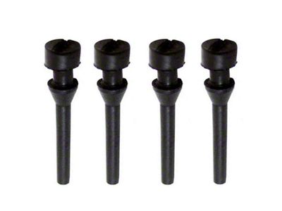 Console Ash Tray Rubber Door Bumpers (87-93 Mustang)