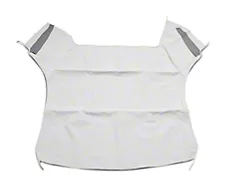 OPR Convertible Top Only; Sailcloth White (94-04 Mustang Convertible)