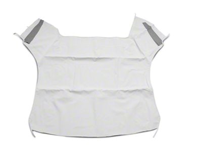 OPR Convertible Top Only; Sailcloth White (94-04 Mustang Convertible)