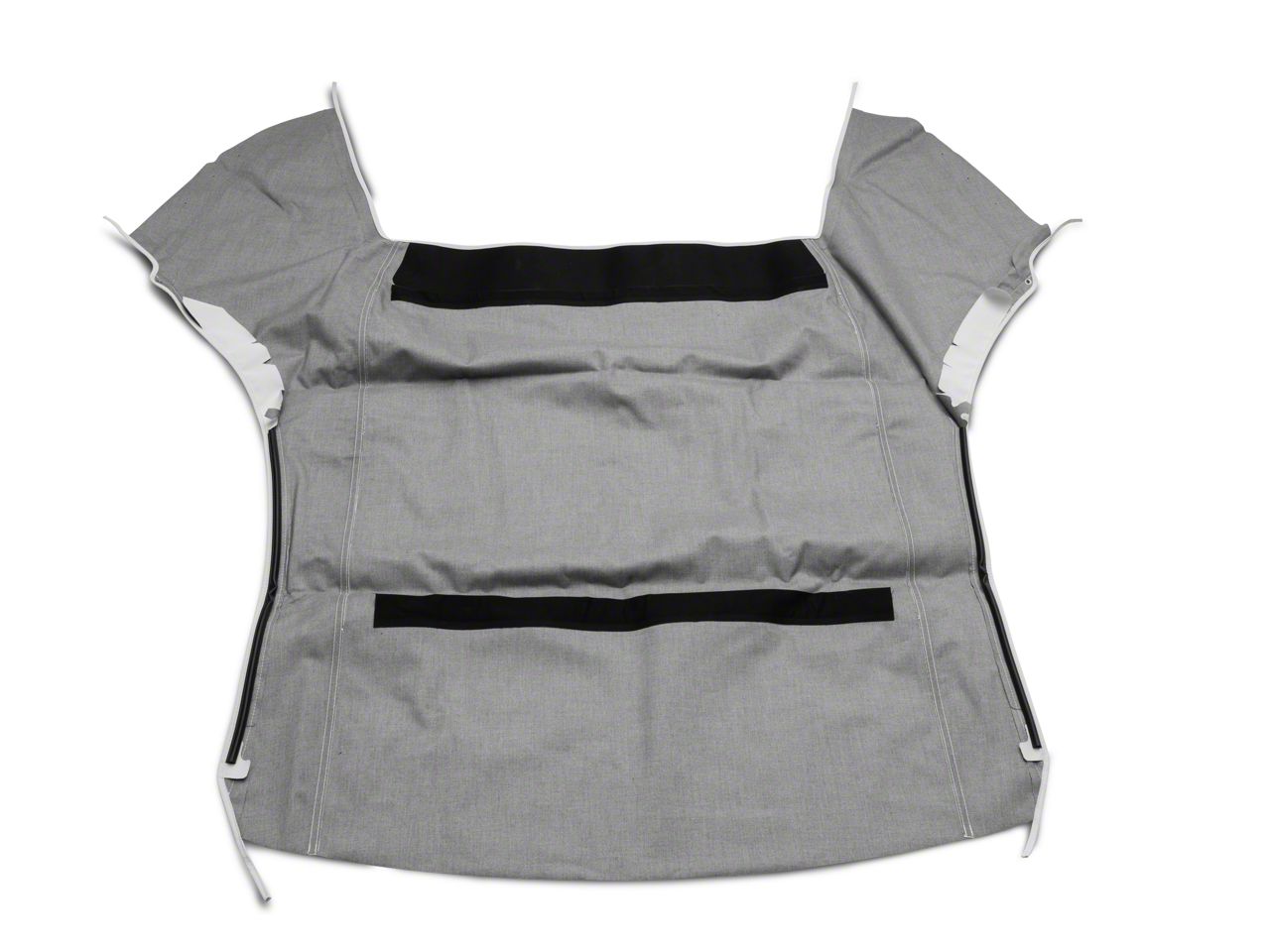 Mustang Convertible Top Only; Sailcloth White (94-04 Mustang