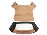 Convertible Top with Heated Glass; Sailcloth Saddle (94-04 Mustang Convertible)