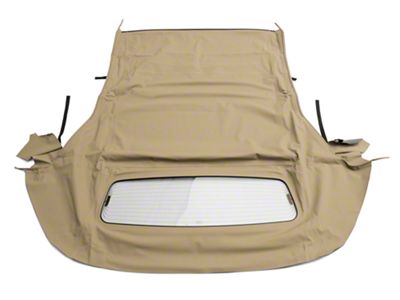 Convertible Top with Heated Glass; Sailcloth Camel (05-14 Mustang Convertible)